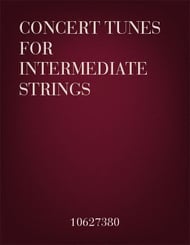 Concert Tunes for Intermediate Strings Viola string method book cover